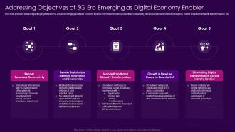 5g Network Architecture Guidelines Addressing Objectives Of 5g Era Emerging As Digital Economy Enabler