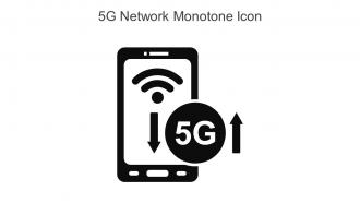5G Network Monotone Icon In Powerpoint Pptx Png And Editable Eps Format