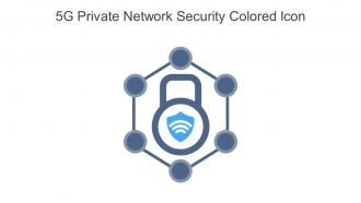 5G Private Network Security Colored Icon In Powerpoint Pptx Png And Editable Eps Format