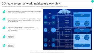 5G Radio Access Network Architecture Overview Architecture And Functioning Of 5G