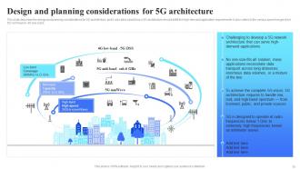 5G Technology Architecture Powerpoint Presentation Slides
