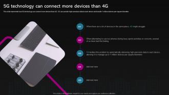 5g Technology Can Connect More Devices Than 4g 5g Feature Over 4g
