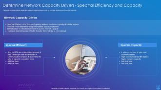 5G Technology Enabling Determine Network Capacity Drivers Spectral Efficiency And Capacity