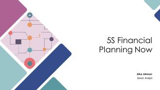 5S Financial Planning Now PPT Mockup AT