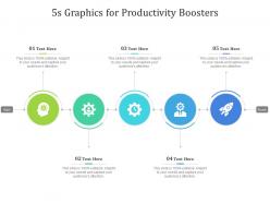 5s graphics for productivity boosters infographic template