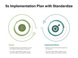5s implementation plan with standardize