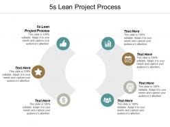 5s lean project process ppt powerpoint presentation slides format ideas cpb