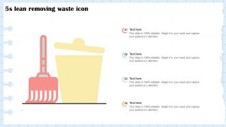 5s Lean Removing Waste Icon