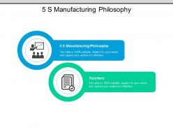 5s manufacturing philosophy ppt powerpoint presentation pictures clipart cpb