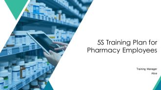 5S Training Plan For Pharmacy Employees PPT Structure AT