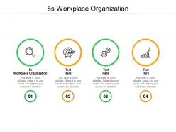 5s workplace organization ppt powerpoint presentation layouts template cpb