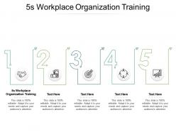 5s workplace organization training ppt powerpoint presentation microsoft cpb