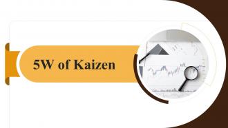 5W Of Kaizen Training Ppt