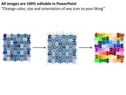 94000808 style puzzles matrix 1 piece powerpoint presentation diagram infographic slide