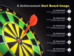 6 achievement dart board image