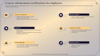 6 Career Advancement Certifications For Employees