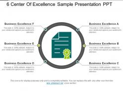 6 Center Of Excellence Sample Presentation Ppt
