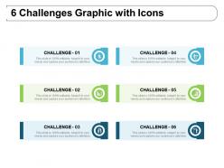 6 challenges graphic with icons
