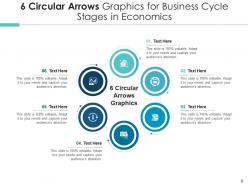 6 circular arrows business cycle purchase loan conflicting goals