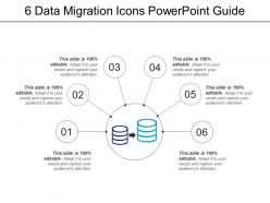 6 Data Migration Icons Powerpoint Guide