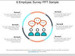 6 employee survey ppt sample