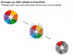 6 factors for environment powerpoint diagrams presentation slides graphics 0912