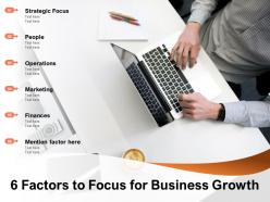 6 factors to focus for business growth