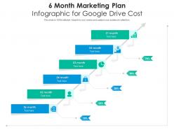 6 month marketing plan for google drive cost infographic template