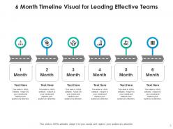6 Month Timeline - SlideTeam