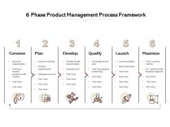 6 phase product management process framework