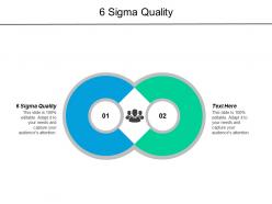 6 sigma quality ppt powerpoint presentation pictures samples cpb