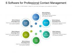 6 Software For Professional Contact Management