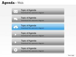 6 staged business agenda topic display 0114