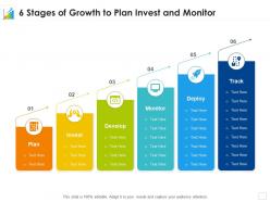 6 stages of growth to plan invest and monitor