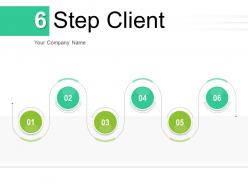 6 Step Client Process Financial Marketing Business Requirements Techniques Information