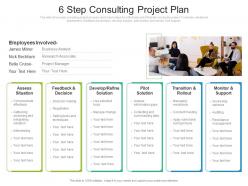 6 step consulting project plan