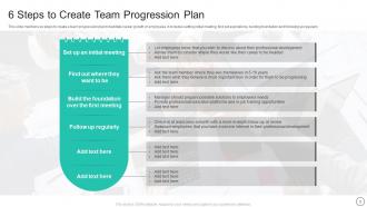6 Step Progression Powerpoint Ppt Template Bundles