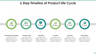 6 Step Timeline Powerpoint Ppt Template Bundles