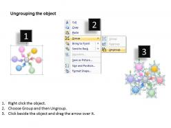 6 steps converging arrows to center point process software powerpoint templates