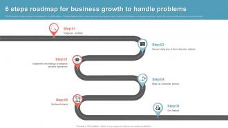 6 Steps Roadmap For Business Growth To Handle Problems