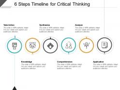 6 steps timeline for critical thinking
