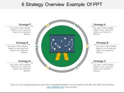 6 Strategy Overview Example Of Ppt
