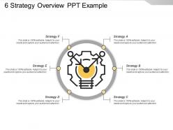 6 Strategy Overview Ppt Example