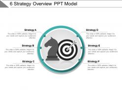6 Strategy Overview Ppt Model