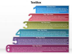 6 textboxes for business process