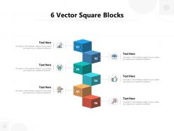 6 vector square blocks