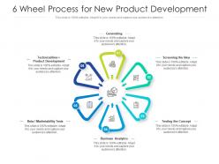 6 wheel process for new product development