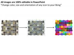 38565344 style puzzles matrix 1 piece powerpoint presentation diagram infographic slide