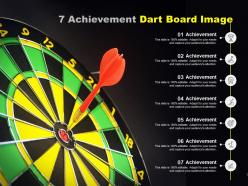 7 achievement dart board image