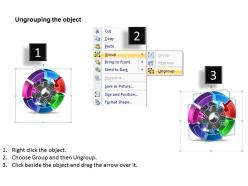 7 adjoining circular business chart powerpoint templates ppt presentation slides 812